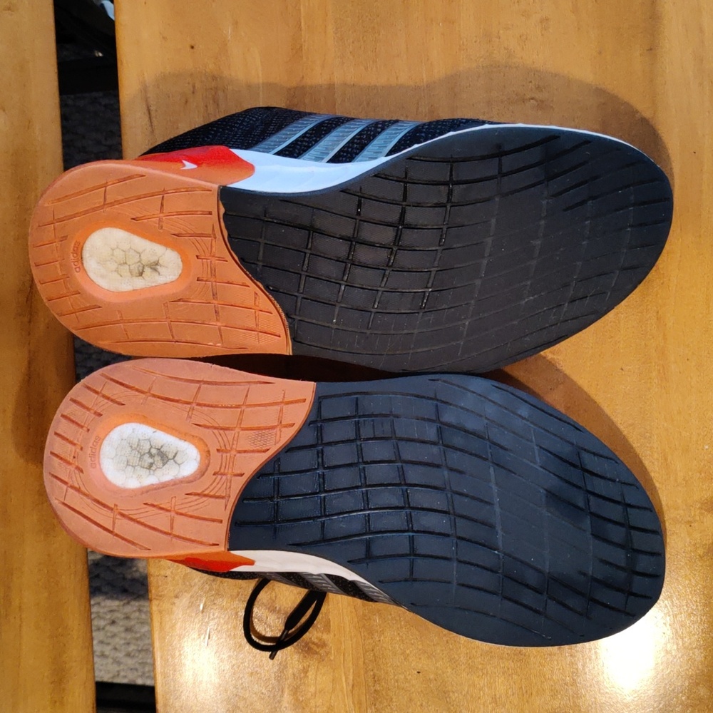 Adidas Kaptir Super Trail running shoes black orange white and gray size 9 - Picture 9 of 11